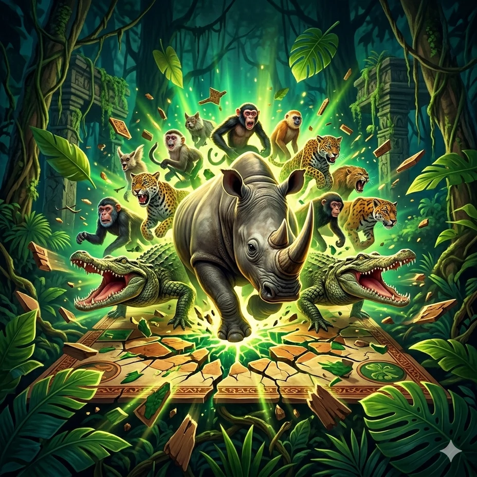 Jumanji sur Magical Spin