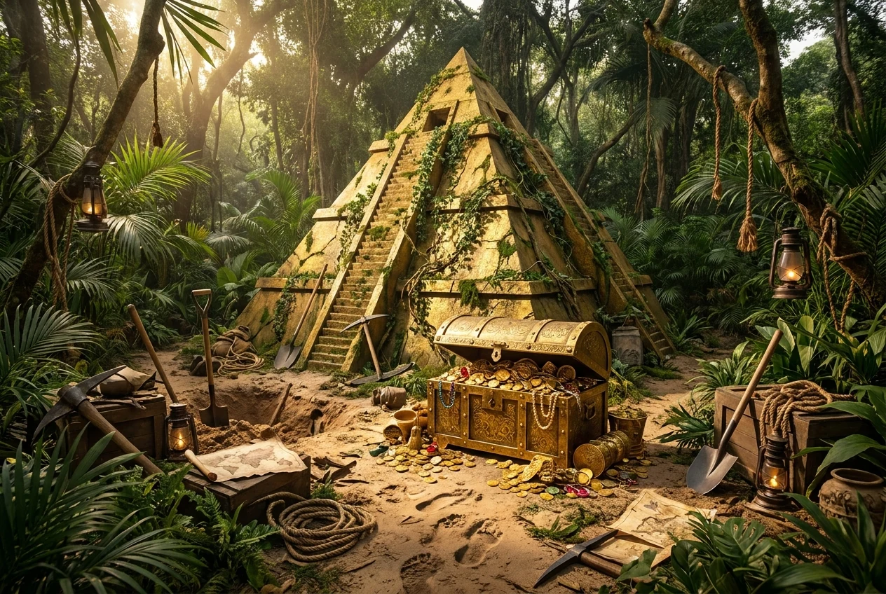 Gonzo Treasure Hunt sur Magical Spin