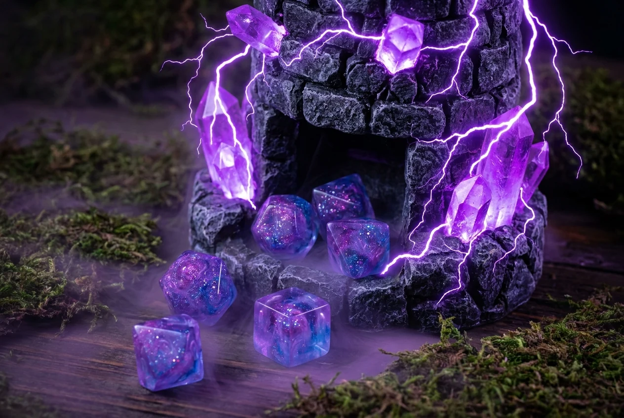 Lightning Dice sur Magical Spin